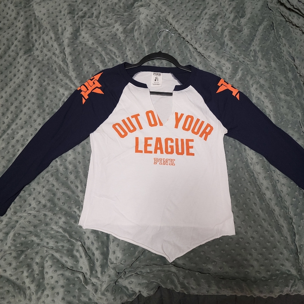 PINK VS Houston Astros Tee XS